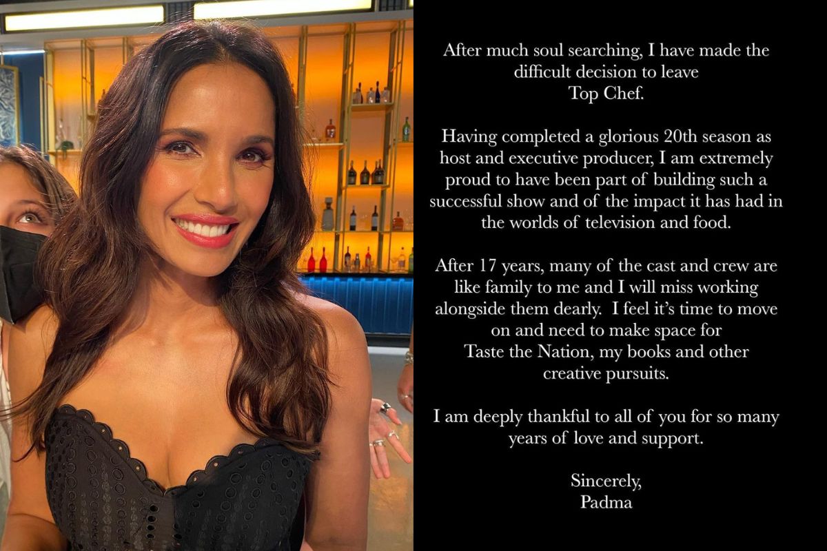 Padma Lakshmi Announces Departure from 'Top Chef' After 17 Years