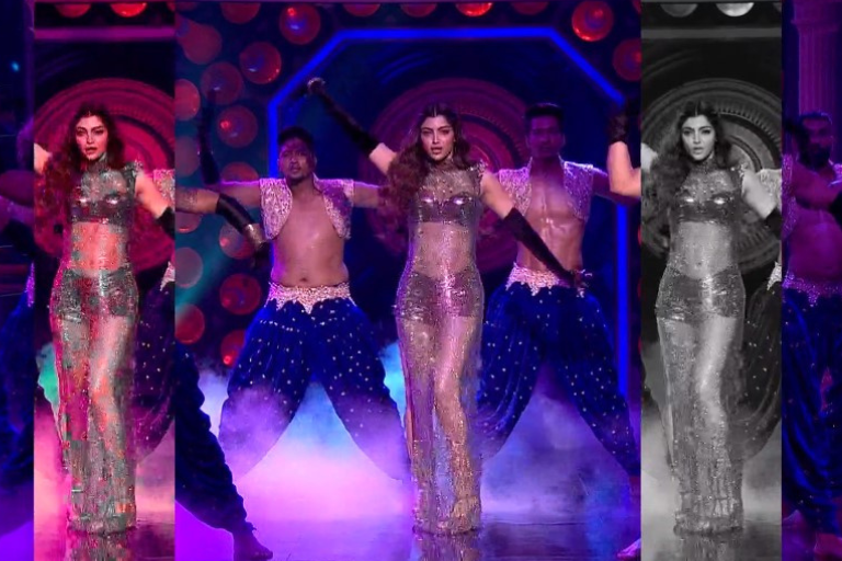 
Akanksha Puri's Spectacular Entry into Bigg Boss OTT 2: Performing on Stage in a Sheering Outfit