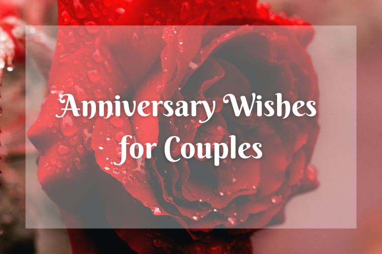 20 Wedding Anniversary Wishes for Couples