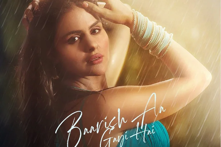 Priyanka Chahar Choudhary in 'Baarish Aa Gayi Hai' song first look poster